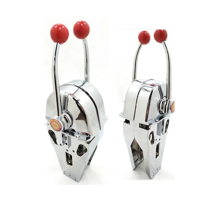 Marine Morse Throttle Controls Twin Lever Handle - Waterproof Zinc