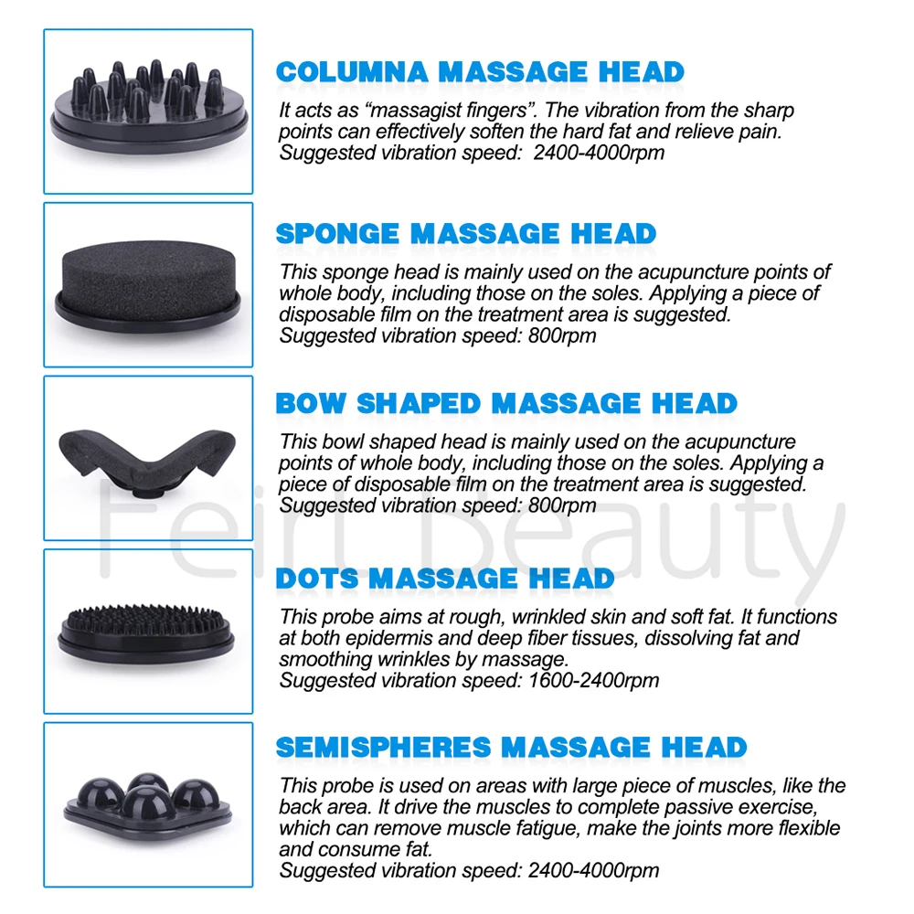 Most Popular Massage on Abdomen Machine G5  Vibracare Slimming Percussor Massager G5 Fat Melting