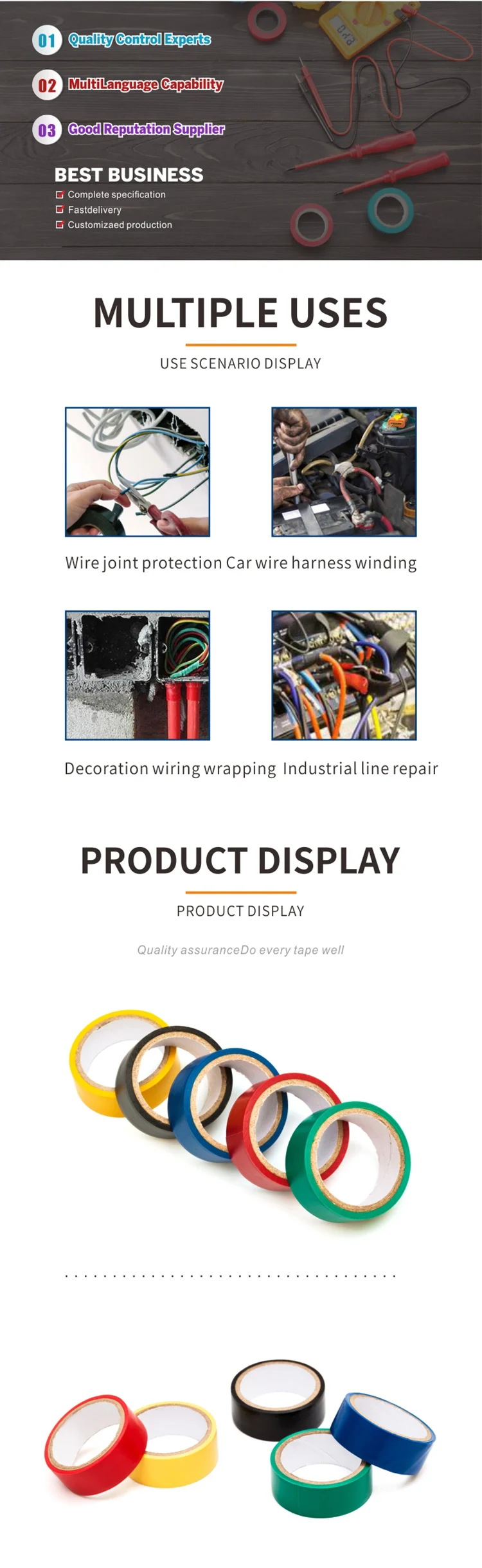 Pvc Tape/pvc Electrical Insulation Tape Buy Electrical Insulation Tape,High Quality Electrical