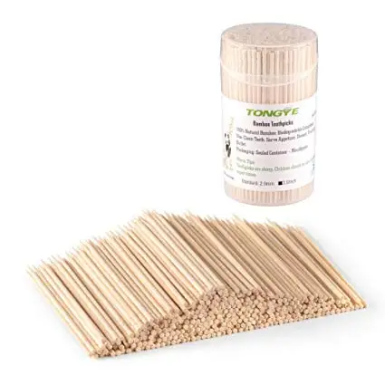 
Tableware Bamboo Individually Wrapped Toothpicks 