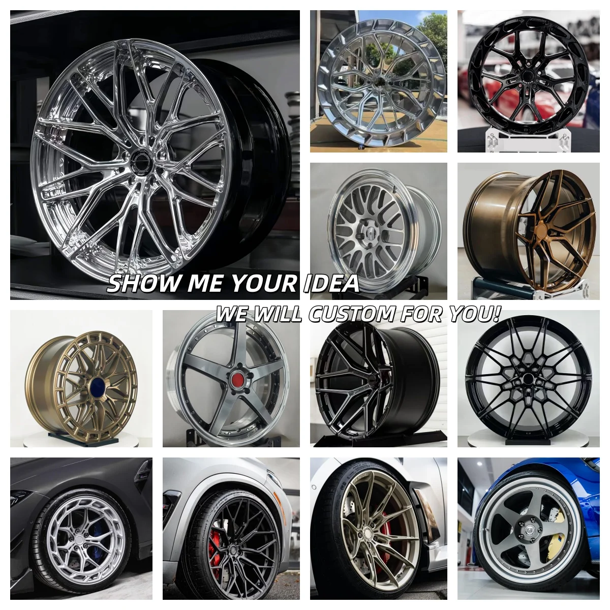 OEM 5x114.3 19 Inches 9.5J 10.5J 66.1mm Triple Chrome 5 Split OEM 5x114.3 19 Inches 9.5J 10.5J 66.1mm Triple Chrome 5 Split
