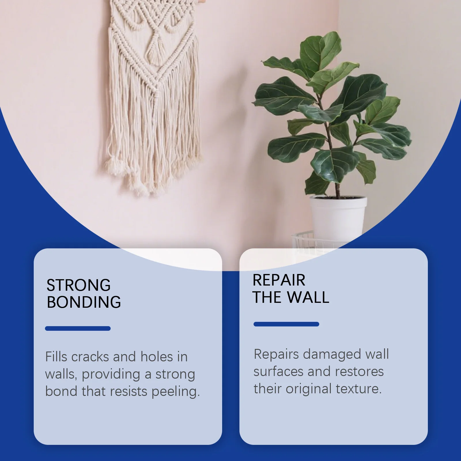Wall Care Kit: Home Wall Stain and Graffiti Removal, Wall Paint Peeling and Crack Repair Paste