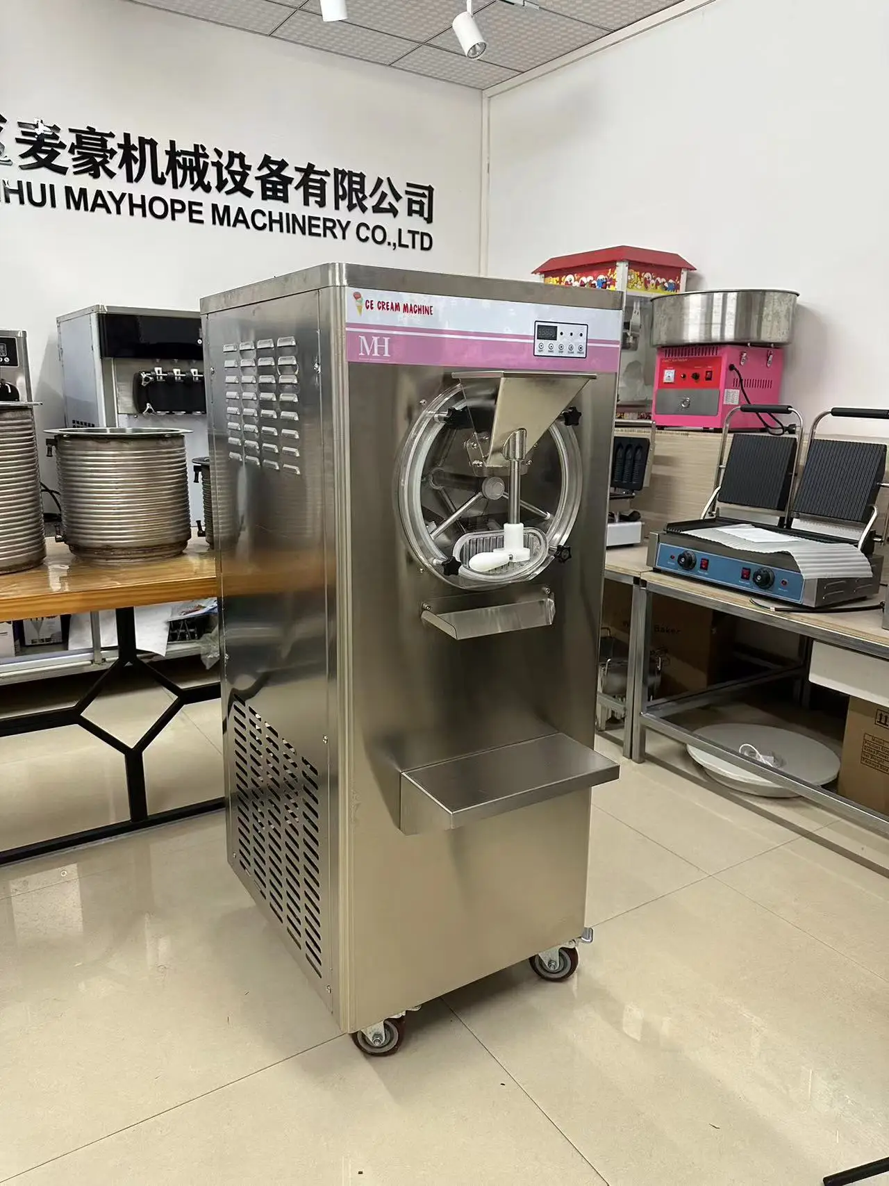 48L Commercial Ice Cream Maker Itlaly Gelato Ice Cream Making Machine Batch Freezer - Image 5