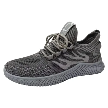 Flying woven men's shoes high elastic and breathable summer casual unisex sports running sneaker shoes for men