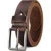 Ceinture marron pleine fleur