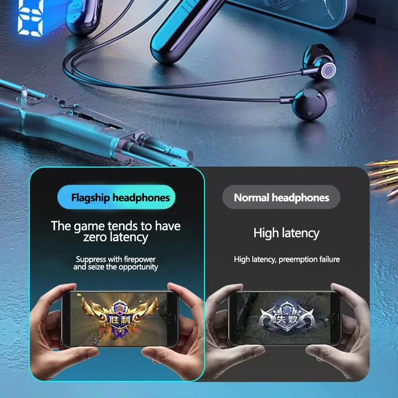 Hanging Neck Wireless Earphone 3C Electronic Consumer Products Manufacture