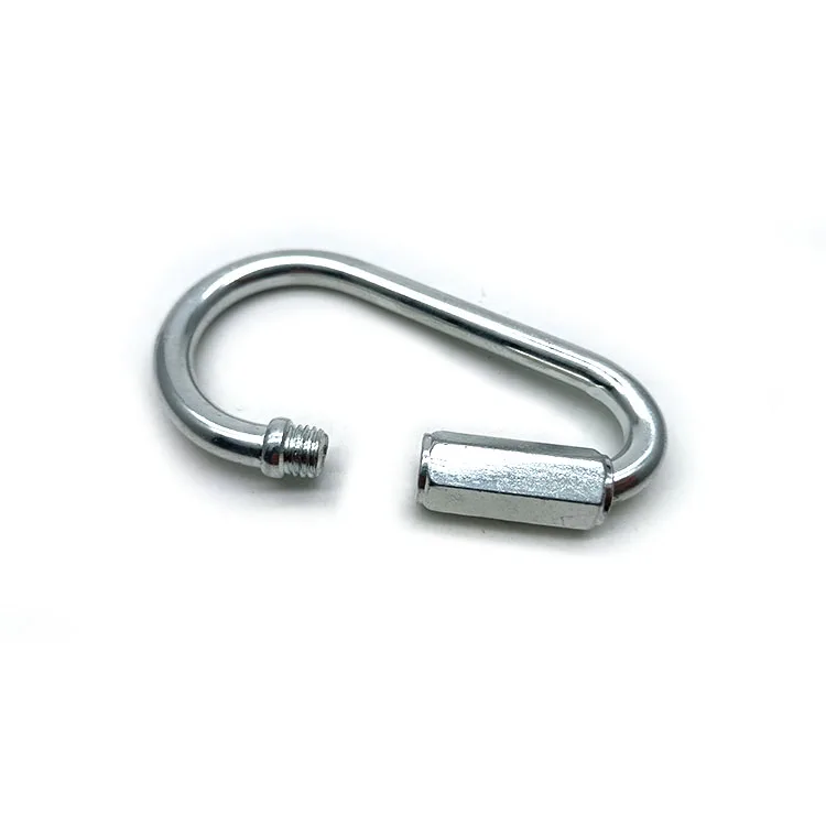 BT-507 Factory Price Steel Electric Galvanized Pear Shape Quick Link Heavy Duty Metal Screw Quick Link