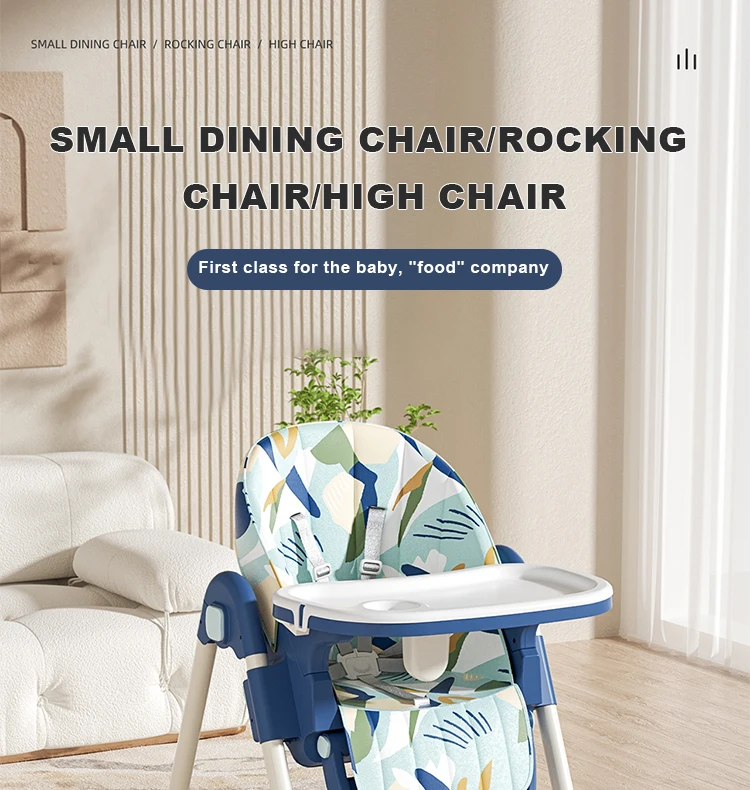 Wooden Multifunction Baby Chair Feeding Portable Stylish 3 In 1