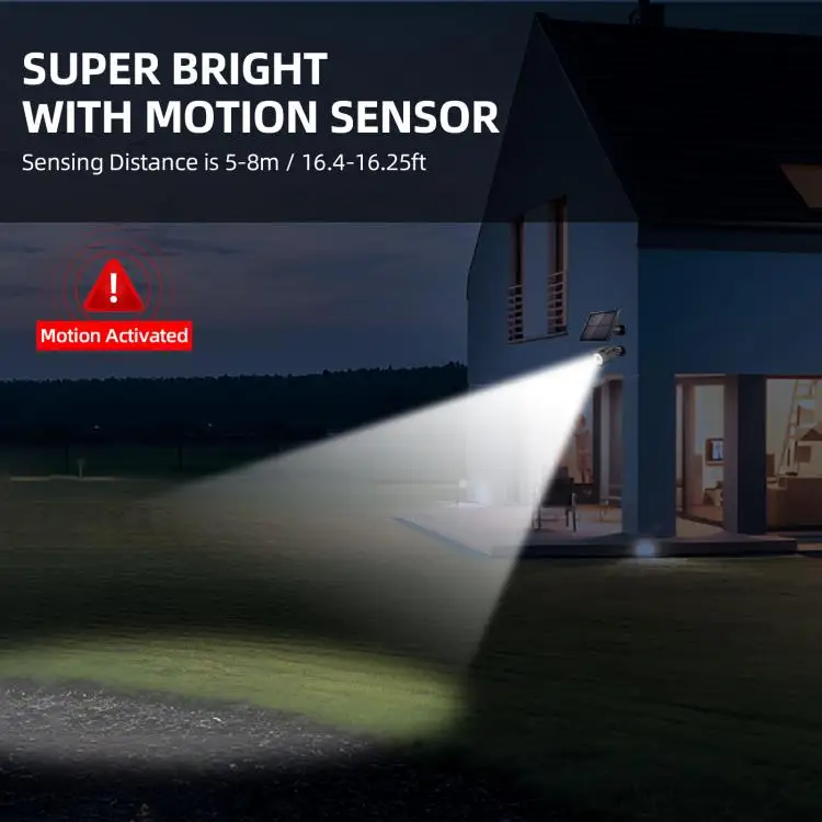 Solar Motion Sensor Lights 11 LED Simulation Security Bionic Spotlight Light and Motion Sensor Waterproof Solar Powered Outdoor