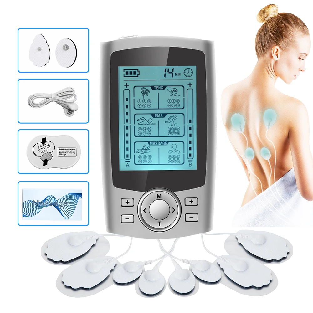 Trending Products 2024 Wireless 36 Mode Tens Unit Electronic Pulse Massager EMS Muscle Stimulator