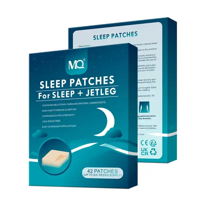 MQ Hot Selling Melatonin Calming Herbals Insomnia Sleep Aid Insomnia Patch Sleep Plaster