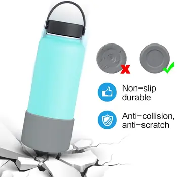 Protective Anti-Slip Silicone Water Bottle Boot/Sleeve Bottom Cover - China  Rubber Sleeves, Silicone Sleeves