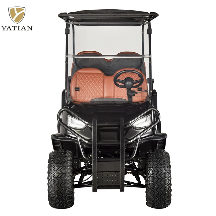 Sharefer 2+2seats 4 Seats off Road Electric Golf Cart jeep Golf Kart 4 Passengers  Golf Car 4 Seater ATV