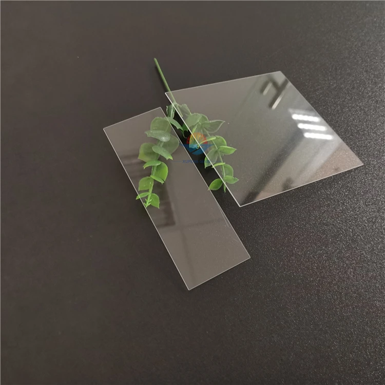 Size 100x100x1mm Ultra Thin Glass Sheet K9 Optical Glass With High Light  Transmittance For Observation Window