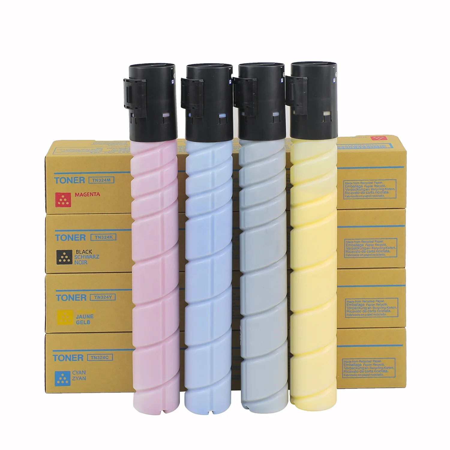 コニカミノルタ TN324JK トナーカートリッジ ブラック・シアン TN324K