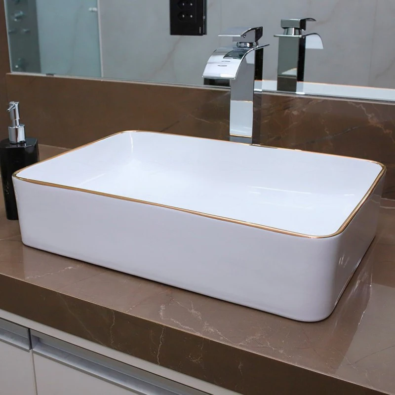 Peacock Table Sink Vanity Unit Hygienic Sink Lavabo Burning Furnishing