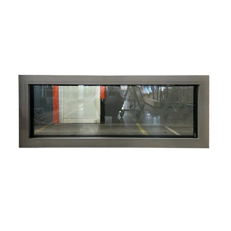 Minglei Custom Floor To Ceiling Window Double Large Glass View Fixed Glass Aluminum Picture Windows manufacture