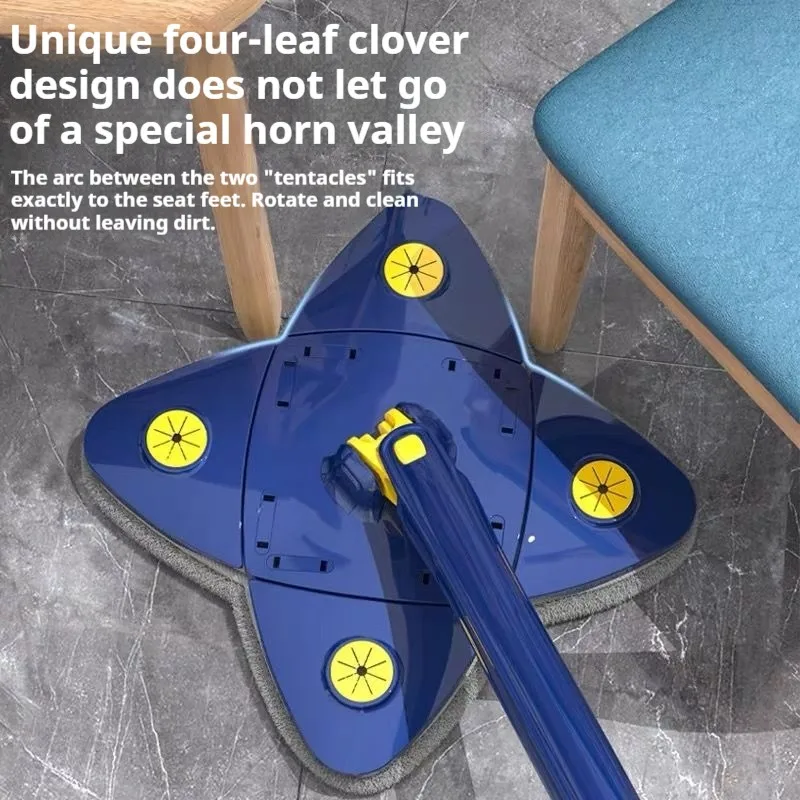 Оптовая продажа многофункциональная большая плоская Швабра 3 в 1 с вращающейся головкой и наполнением из микрофибры для бытовых чистящих инструментов треугольная