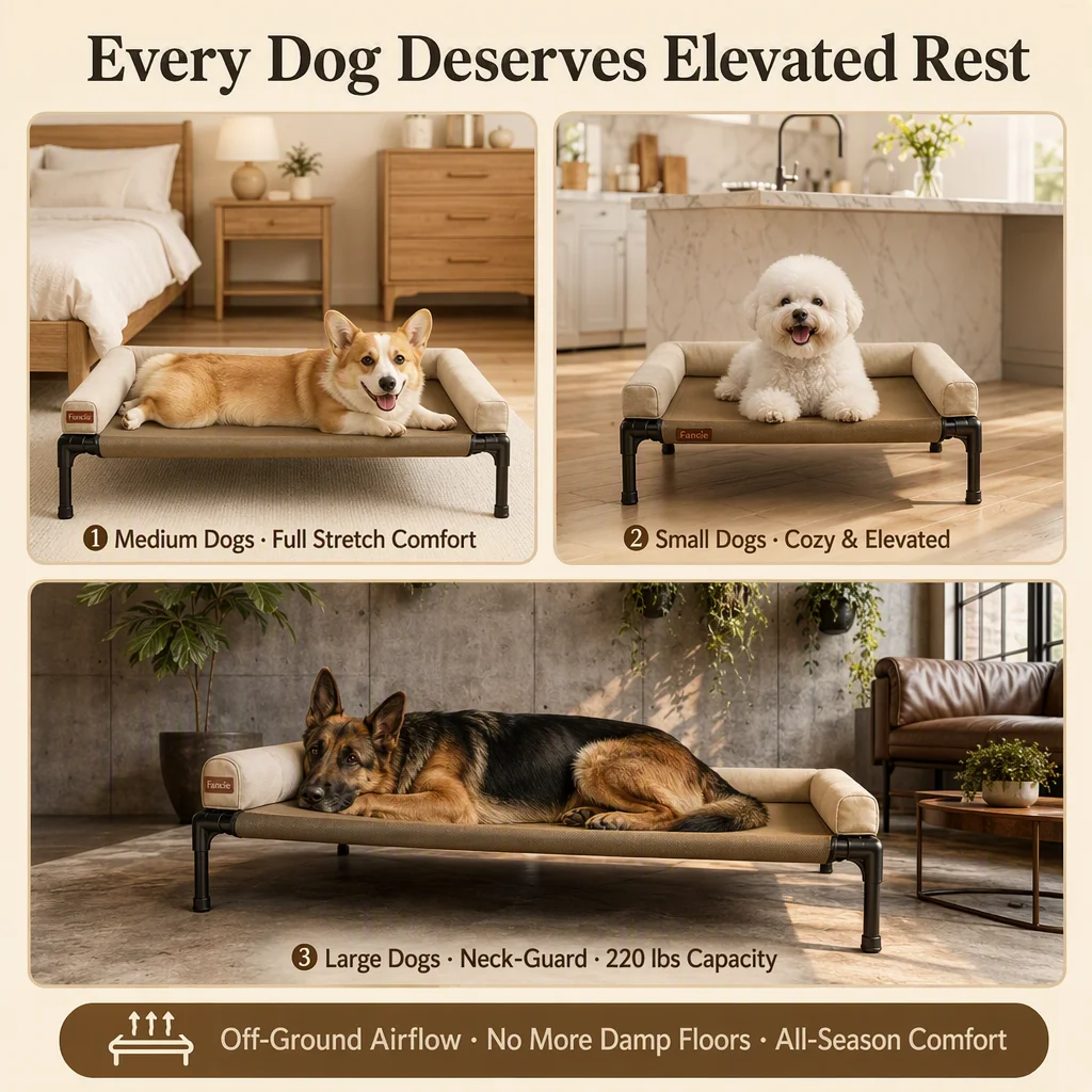 Elevated Pet Cot Bed Steel Frame — Product details 7