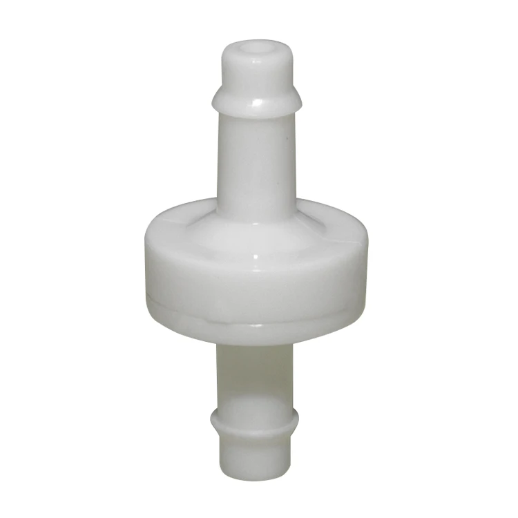 4mm Fuel Miniature Non Return Small Plastic Aquarium Medical Check Valve