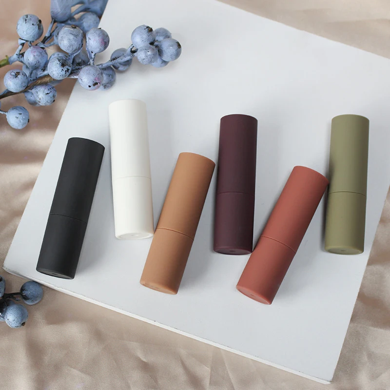 Round Lipstick Tube Lipstick Tube Mouth Wax Tube Package Material Custom Logo Buy Round