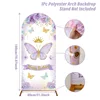 Housse en tissu arc papillon violet - 80 * 180cm - 100g polyester