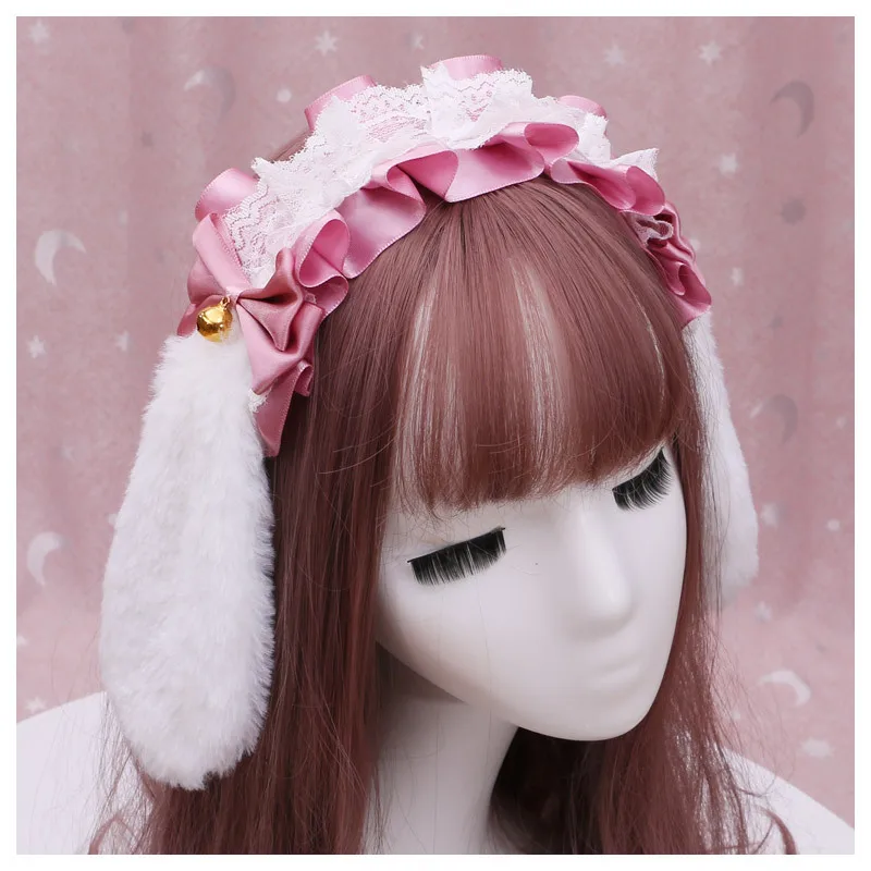 Women's Lolita Rabbit Ear Headwear – Punk Design