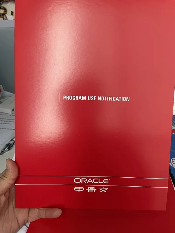 New Original oracle Standard Edition Enterprise Edition Authorization Letter and Original CD-ROM