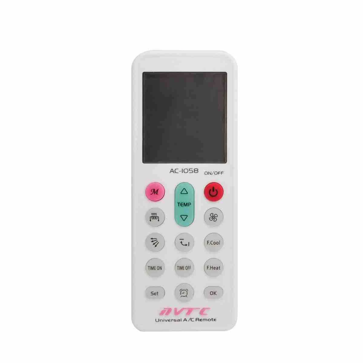 LCD Universal Air Conditioner Remote Control AC-1058