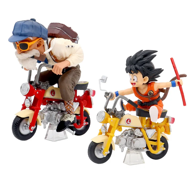XR PVC Master Roshi Goku Motorcycle Vehicle Cute Ornament Statues Anime ...