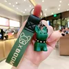 Resin method dog bulldog-green