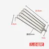 5-toothed rake