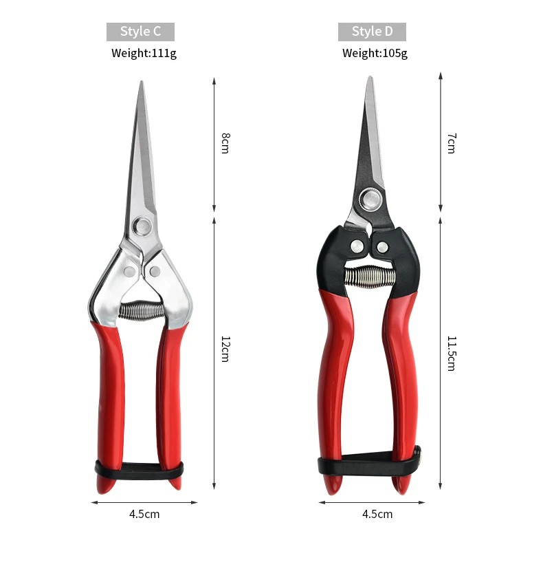 Garden Tools Pruning Tree Shear Grape Pruner Cutting Scissors For