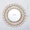 XH22-036 Willow Woven Mirror 45cm Original Color