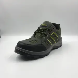 Wear-resistant Non-slip Rubber Sole Prevent Puncture Steel Toe Sport Type work shoes