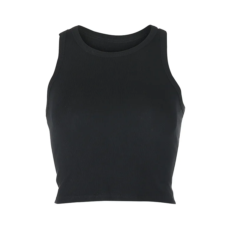 Débardeur Femme Zeagoo - Col Rond En Coton Confortable - Tops Basique été S-XXL