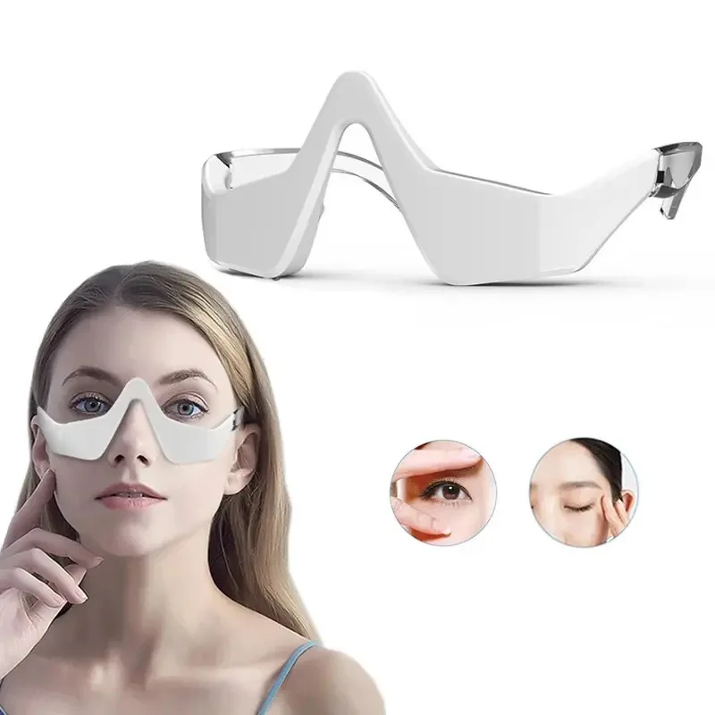EMS Microcurrent Infrared Heated Eye Massager Vibration Lift Skin Remove Wrinkle Dark Circle