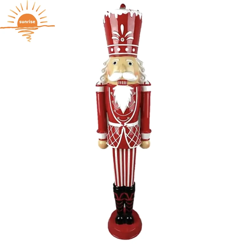 Christmas Wooden Nutcracker/ Nutcracker Soldier 6 Ft Christmas/ Resin