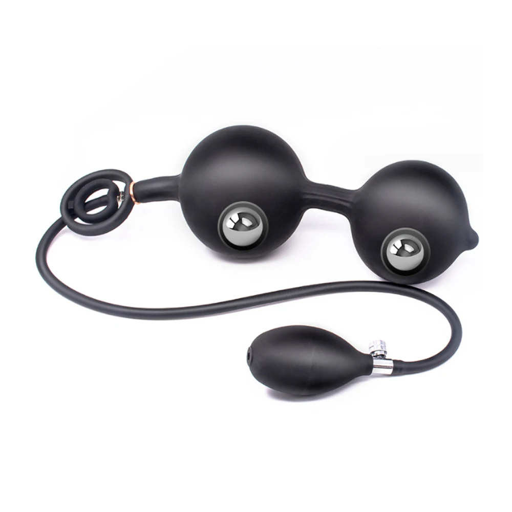 Hidden Homemade Ass Intruder XXL Anal Beads Huge Inflatable Butt Plug for Mens