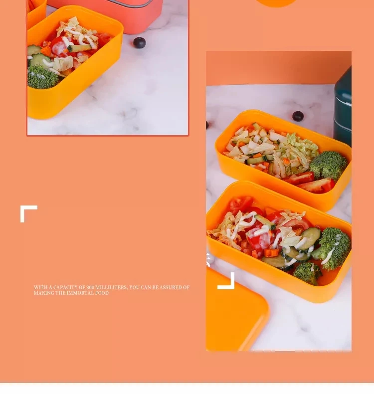 Customized Japanese Bento Boxes With Utensils Two Layer Lunch Containers Bento Lunch Box Buy