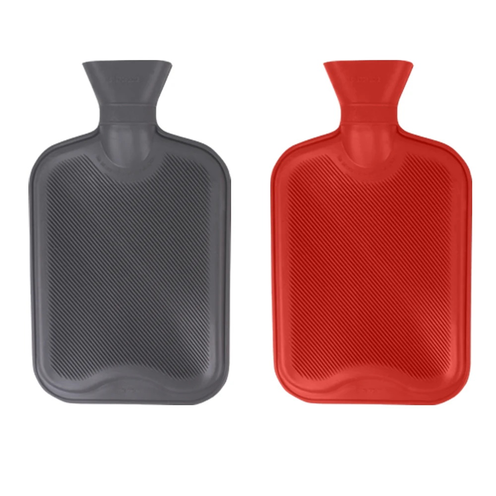 Reusable Hot Water Bottle Bag with Plush Soft Fur Cover Rubber Hot Water Bag Cover Custom