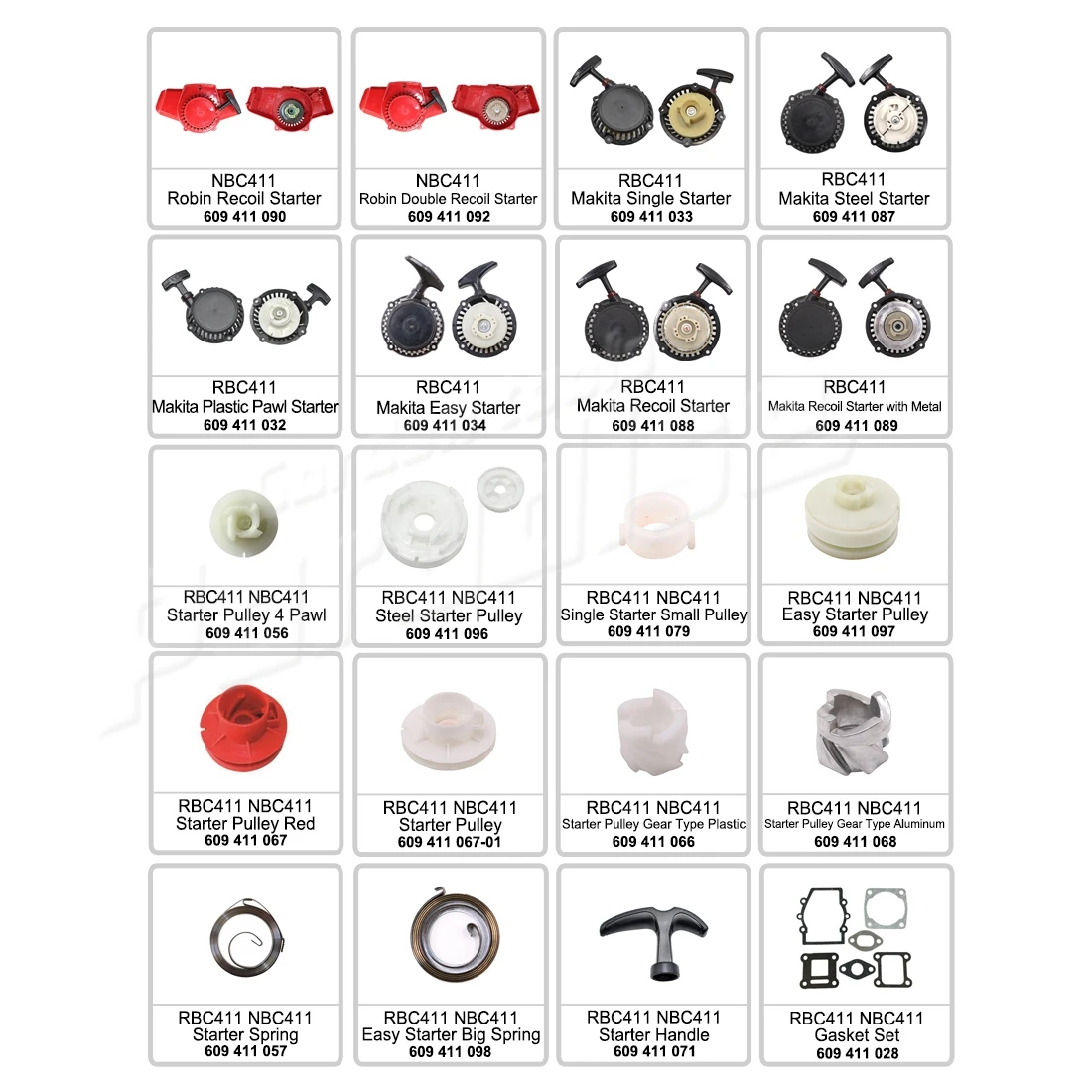 Grass Trimmer RBC411 NBC411 Fuel Control Valve Cock for Makitas 411 40-6 40.2CC Brush Cutter Machine Carburetor Parts
