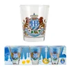 Set of 3 Shot Glasses "Lion Design" 0,04 L
