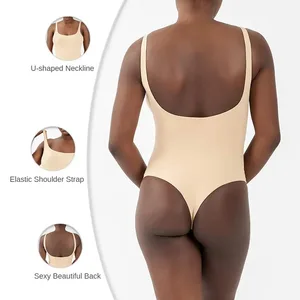 New Women's One Piece Corset Seamless Body Shaper with Sexy Butt Lift High Support Bodysuit Tummy Control Summer Logo Accepted