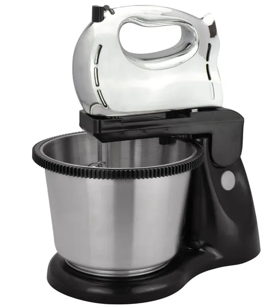 Hot Sell Cheap Hand Mixer with 2L Stainless Steel Bowl Hand Mixer