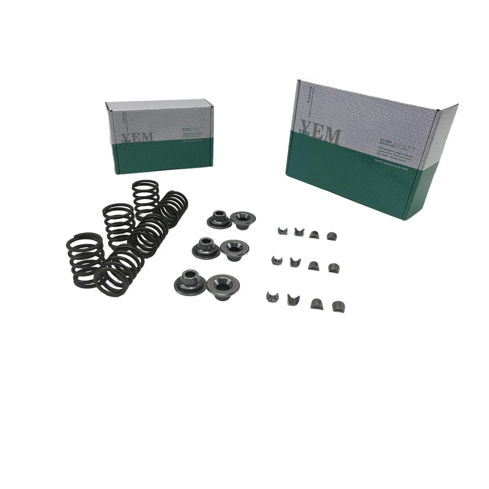 For Yanmar 3TNM74 Valve Spring Kit Spring Seat & Retainer High Quality Engine Parts