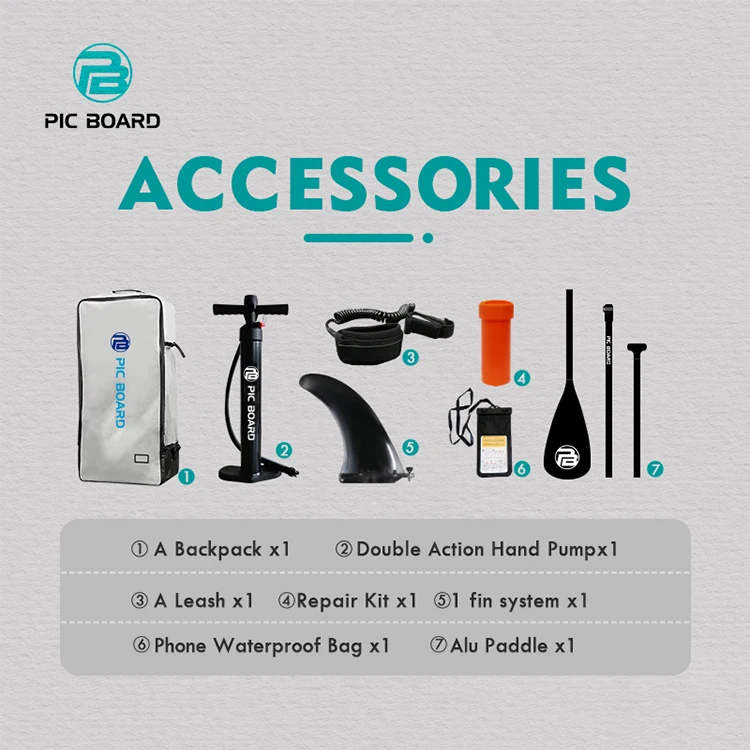 Pic Board Oem Wholesale Surfing Sup Board Inflatable Surf Sup Stand Up