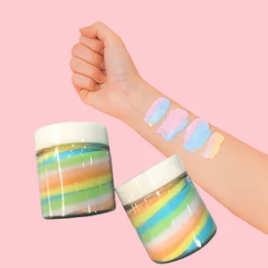 Organic Natural Extracts Body Lotion with Rich Body Butter Deep Hydration Brightening Nourishing Care for Healthy Smooth Skin