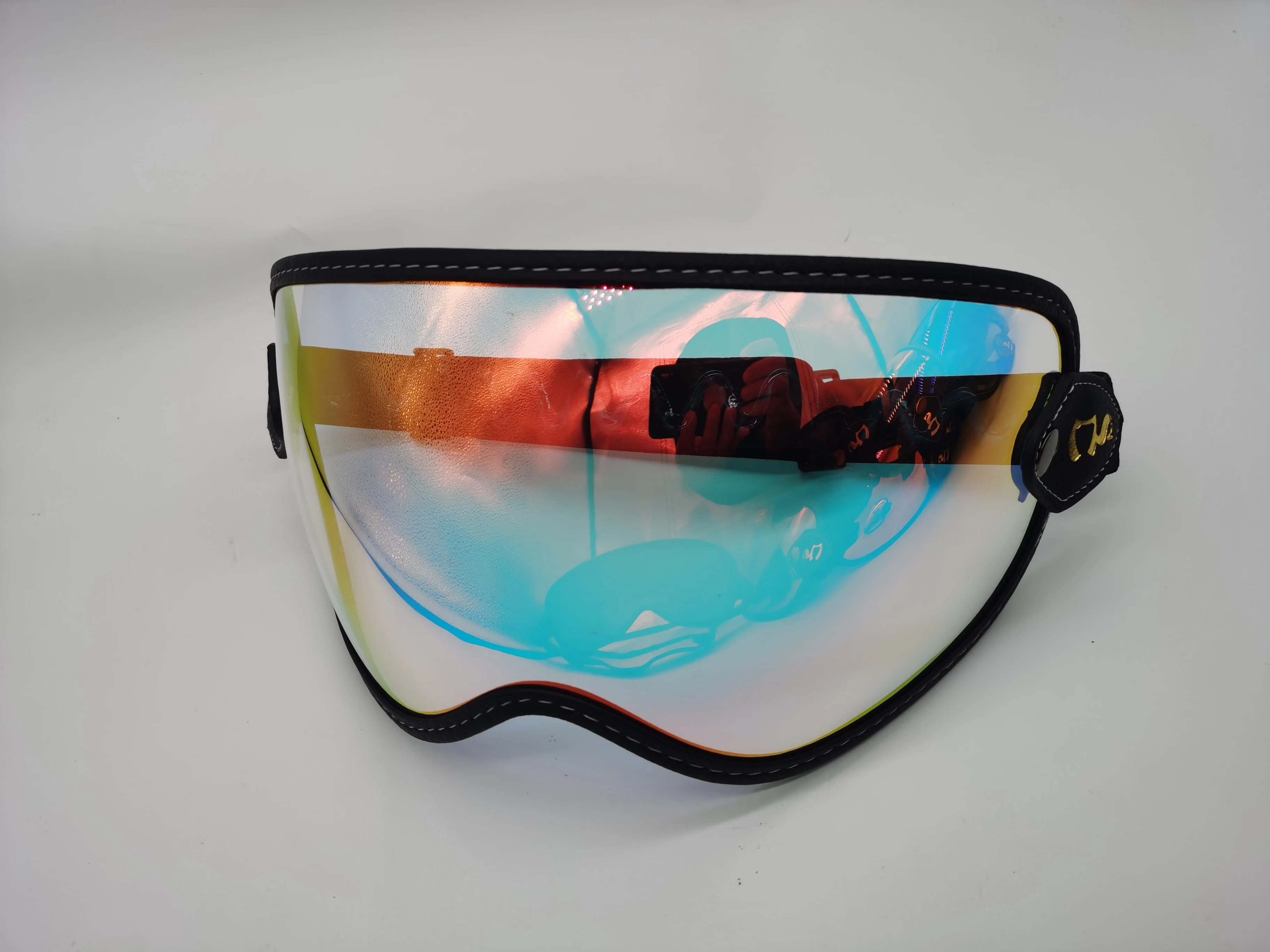 Custom Cool Retro Motorcycle Helmets with Goggles for Vintage Classical Helmet