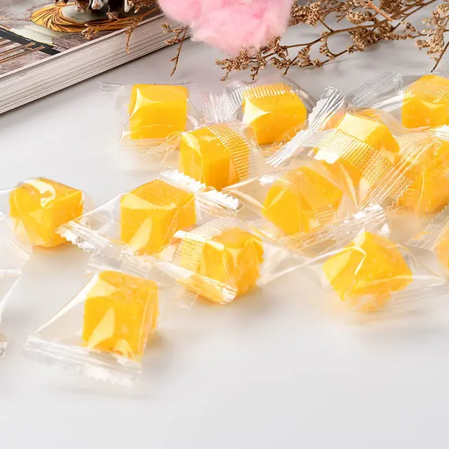 free sample high quality cube shape jelly candy gummy sweet mix fruity gummy soft candy